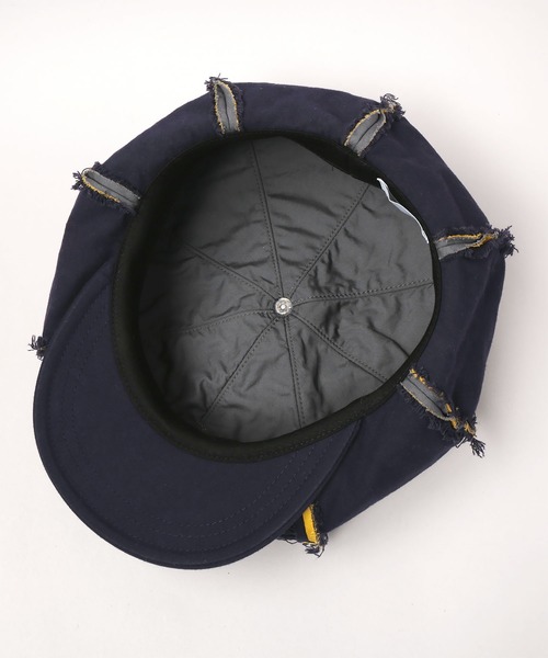 CA4LA（カシラ）の「3 LAYERED CAS（キャスケット・レディース・ネイビー/ブラック/カーキ・ONESIZE）」の6枚目の写真