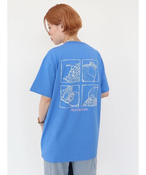 AMERICAN HOLIC（アメリカンホリック）の「【FRUIT OF THE LOOM】アーカイブアートバックプリントTEE（Tシャツ/カットソー・レディース・ホワイト/ブラック/ピンク/ブルー/パープル・M/L）」の9枚目の写真