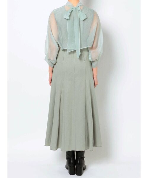 LAGUNAMOON(ラグナムーン)の「Autumnレイヤードステッチワンピース(ワンピース・レディース・ブラック/イエロー/ミント・SMALL/MEDIUM)」の22枚目の写真