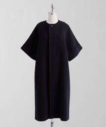 LOEFF（ロエフ）の「＜LOEFF＞リバー スリーブレス ノーカラーコート