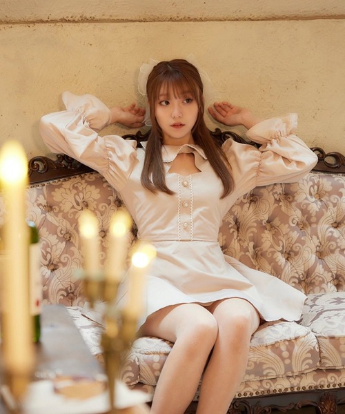Swankiss(スワンキス)の「TS dokking basic O/P(ワンピース・レディース・ベージュ/ブラック/グレー・FREE)」の15枚目の写真