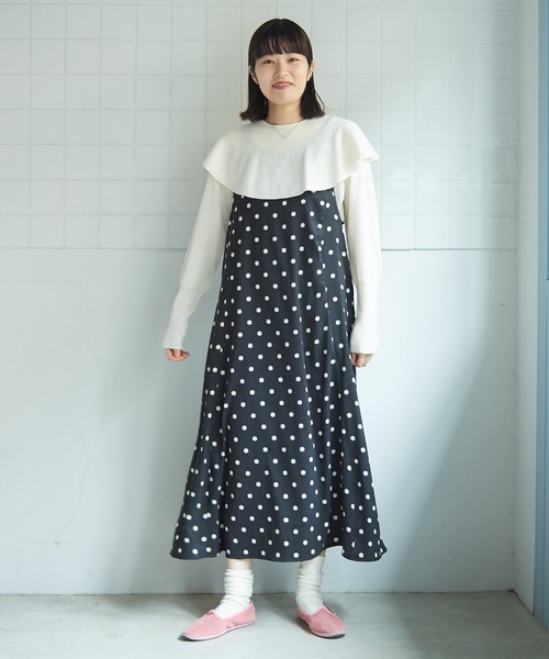 bulle de savon（ビュルデサボン）の「○daisy KIRAKIRA dot キャミ