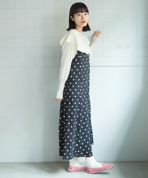 ビュルデサボン　ワンピース　完売品 楽天市場】セールbulle de savon fence(フェンス柄)ジャカード