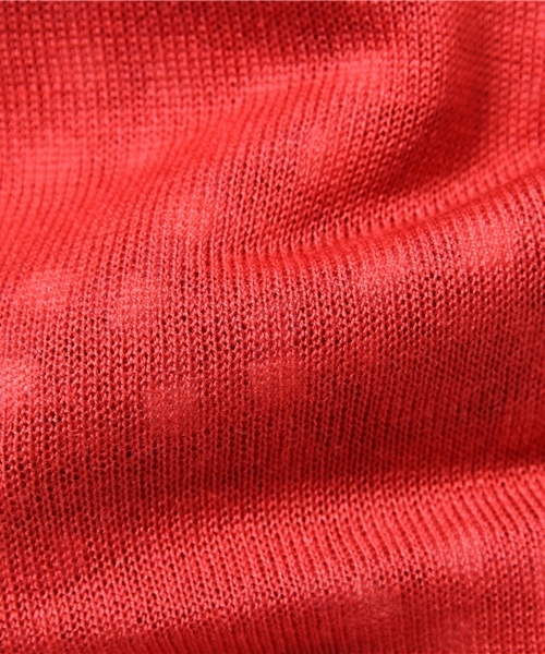 one after another NICE CLAUP(ワンアフターアナザーナイスクラップ)の「【ナイスクラップ】シェルボタンカーディガン(カーディガン/ボレロ・レディース・レッド/ネイビー/オフホワイト/イエロー/グレー・FREE)」の15枚目の写真