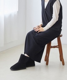 mooimooi | 防寒 撥水 ショートムートンブーツ(ブーツ)