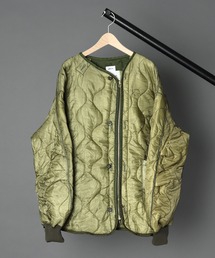 ARTCHIVES MALIBU | 【 ODDMENT/ オドメント 】別注  MODIFIED RE MAKE QUILTING LINER SHORT JACKET モデファイ リメイク キルティング ライナー ショート ジャケット(ミリタリージャケット)