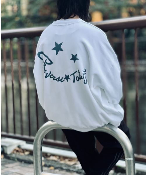 CONVERSE TOKYO 2WAYスリーブスウェット 限定展開】LOGO DESIGN SWEAT｜CONVERSE TOKYO (コンバース