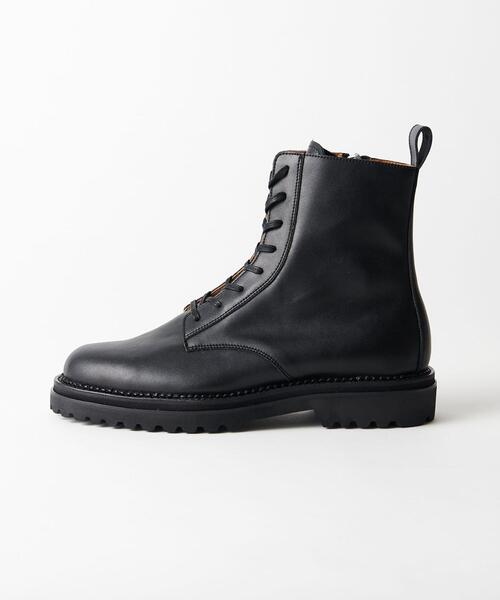 BEAUTY&YOUTH UNITED ARROWS(ビューティーアンドユースユナイテッドアローズ)の「タンカー ダブルソール ブーツ(ブーツ・メンズ・ブラック・7/8/9/10)」の2枚目の写真