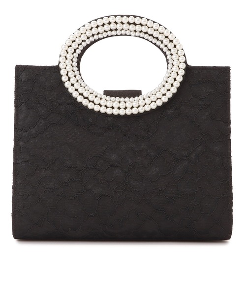 Lace Ladies（レースレディース）の「フラワーレース2wayパーティーバッグ（クラッチバッグ・レディース・ブラック/アイボリー・FREE）」の13枚目の写真