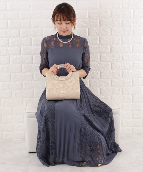 【値下げ中！極美品】23SS AMERI VINTAGE LACE DRESS Ameri（アメリ）の「VINTAGE LIKE LACE DRESS（ワンピース）」 - WEAR
