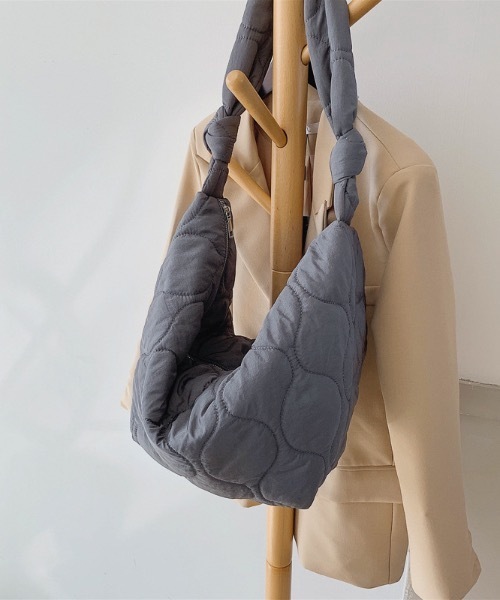 Burner(バーナー)の「【OKUOKU 0909】キルティング ショルダー バッグ oku-bag-575-35(ショルダーバッグ・レディース・ホワイト/ブラック/グレー/ブラック系その他・FREE)」の6枚目の写真