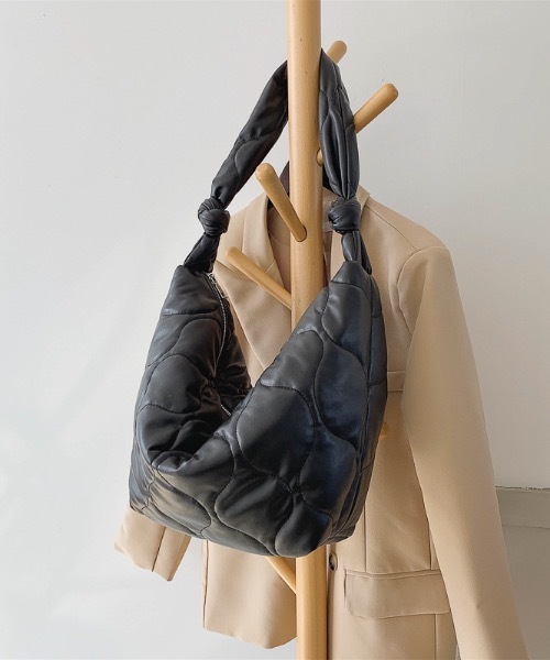 Burner(バーナー)の「【OKUOKU 0909】キルティング ショルダー バッグ oku-bag-575-35(ショルダーバッグ・レディース・ホワイト/ブラック/グレー/ブラック系その他・FREE)」の8枚目の写真