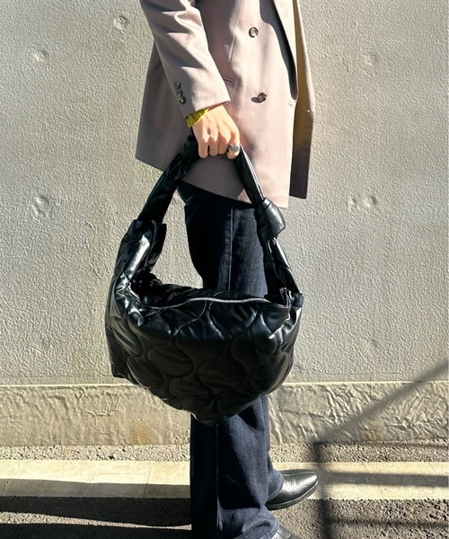 Burner(バーナー)の「【OKUOKU 0909】キルティング ショルダー バッグ oku-bag-575-35(ショルダーバッグ・レディース・ホワイト/ブラック/グレー/ブラック系その他・FREE)」の22枚目の写真