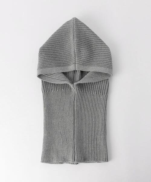 BEAUTY&YOUTH UNITED ARROWS（ビューティーアンドユースユナイテッドアローズ）の「リブ バラクラバ（ネックウォーマー/スヌード・レディース・パープル/グレー・FREE）」の7枚目の写真