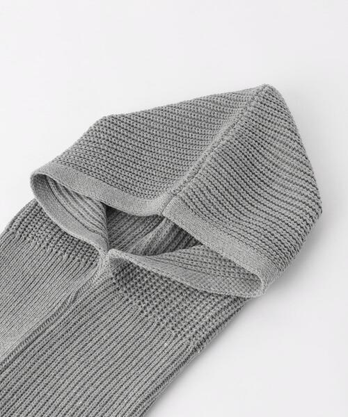 BEAUTY&YOUTH UNITED ARROWS（ビューティーアンドユースユナイテッドアローズ）の「リブ バラクラバ（ネックウォーマー/スヌード・レディース・パープル/グレー・FREE）」の10枚目の写真