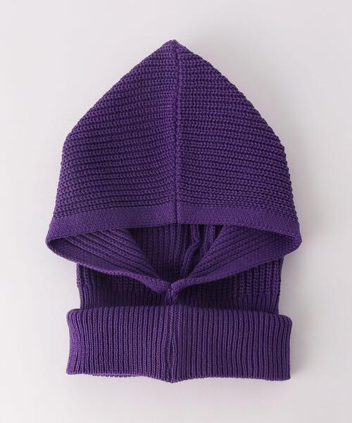 BEAUTY&YOUTH UNITED ARROWS（ビューティーアンドユースユナイテッドアローズ）の「リブ バラクラバ（ネックウォーマー/スヌード・レディース・パープル/グレー・FREE）」の15枚目の写真