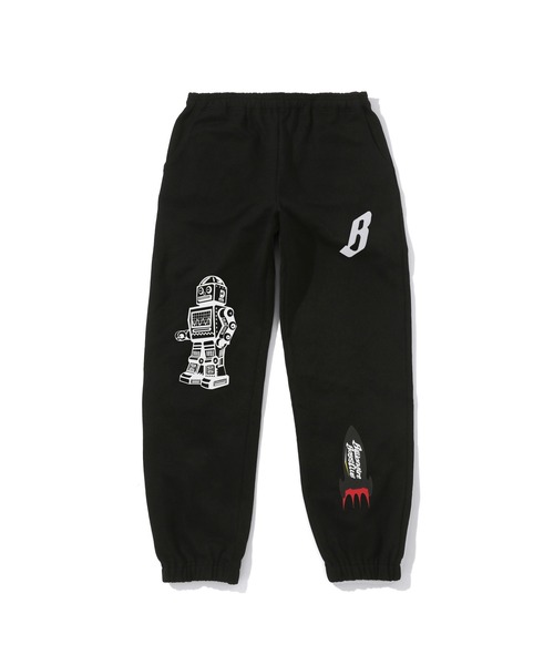 BILLIONAIRE BOYS CLUB(ビリオネア・ボーイズ・クラブ)の「COTTON SWEATPANTS(スウェットパンツ・メンズ・ブラウン/ブラック/グレー・MEDIUM/LARGE/SMALL)」の2枚目の写真