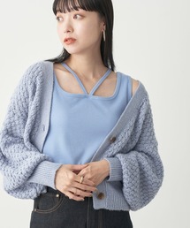 クロスレイヤードタンクトップ