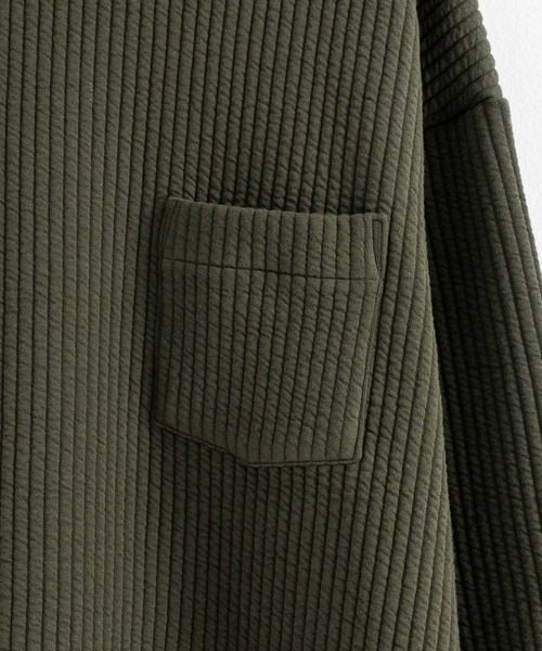 Audience(オーディエンス)の「日本製 コットンキルト クルーネックプルオーバースウェット オーバーサイズ AUD6380(スウェット・メンズ・チャコール/ネイビー/ブラック/オリーブ系/ブラック系/オリーブ・L/XL/M)」の22枚目の写真