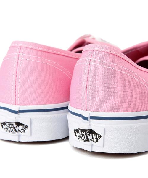 VANS（バンズ）の「[WEB限定][ヴァンズ]VANS AUTHENTICスニーカー①◆（スニーカー・レディース・ライトピンク/ライム・6h/5/5h/6）」の7枚目の写真