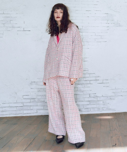 ワイドパンツ マニャーナスエルテ セットアップ manana suerte