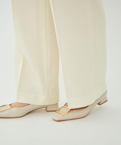 ハイチェストタックワイドパンツ