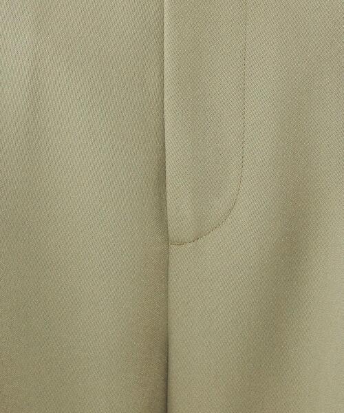 ハイチェストタックワイドパンツ