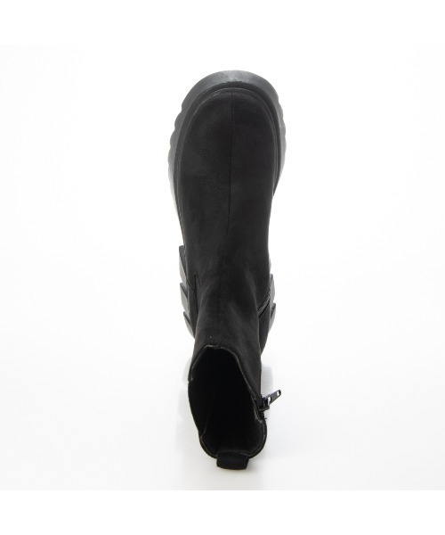 Realta（レアルタ）の「Realta(レアルタ)厚底ボリュームソールサイドゴアブーツ（ブーツ・レディース・ホワイト/ブラック系その他/ブラック/ダークブラウン・S/L/LL/M）」の22枚目の写真