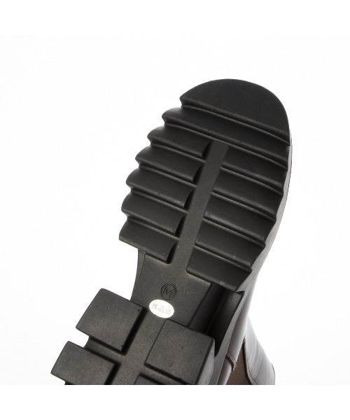 Realta（レアルタ）の「Realta(レアルタ)厚底ボリュームソールサイドゴアブーツ（ブーツ・レディース・ホワイト/ブラック系その他/ブラック/ダークブラウン・S/L/LL/M）」の10枚目の写真