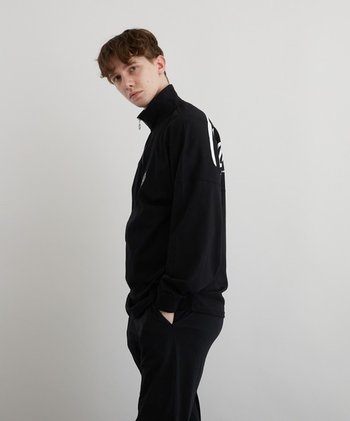 VIBGYOR(ヴィブジョー)の「PT ハーフZIPドルマンL/S(BEY)(Tシャツ/カットソー・メンズ・アッシュグレー/ダークグリーン/ブラック・MEDIUM/LARGE)」の18枚目の写真