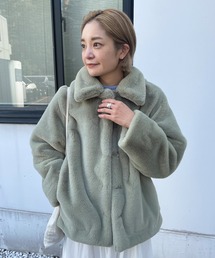 SHENERY | 2WAYフェイクファーコート(その他アウター)