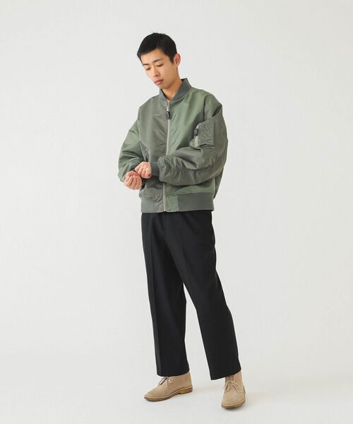 お歳暮 時期 BEAMS（ビームス）の「BEAMS / クレイジー MA-1（MA-1）」 - WEAR ジャケット・アウター