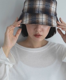 marjour | CHECK BUCKET HAT(ハット)