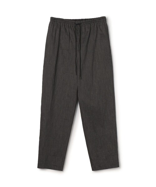 DES PRES（デ・プレ）の「リネンナイロンストレッチ イージーテーパードパンツ（その他パンツ・レディース・ブラック系その他/ライム/ライトブルー/オレンジ・36/34）」の2枚目の写真