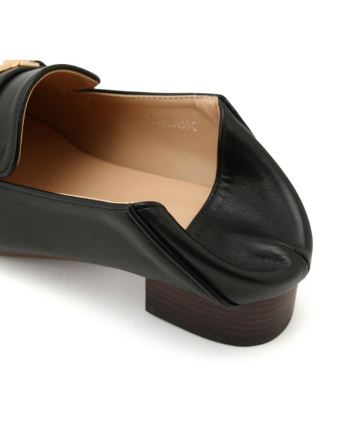 ROPE' PICNIC（ロペピクニック）の「スクエアトゥビットローファーバブーシュ（ローファー・レディース・キナリ/ブラック・24.5cm/25.0cm/24.0cm/23.5cm/23.0cm）」の7枚目の写真