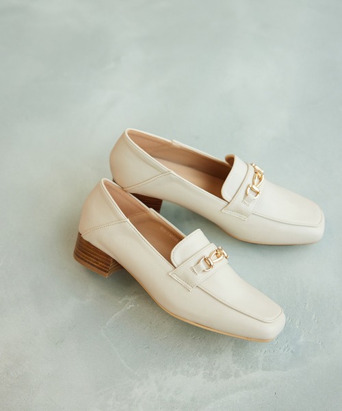 ROPE' PICNIC（ロペピクニック）の「スクエアトゥビットローファーバブーシュ（ローファー・レディース・キナリ/ブラック・24.5cm/25.0cm/24.0cm/23.5cm/23.0cm）」の15枚目の写真