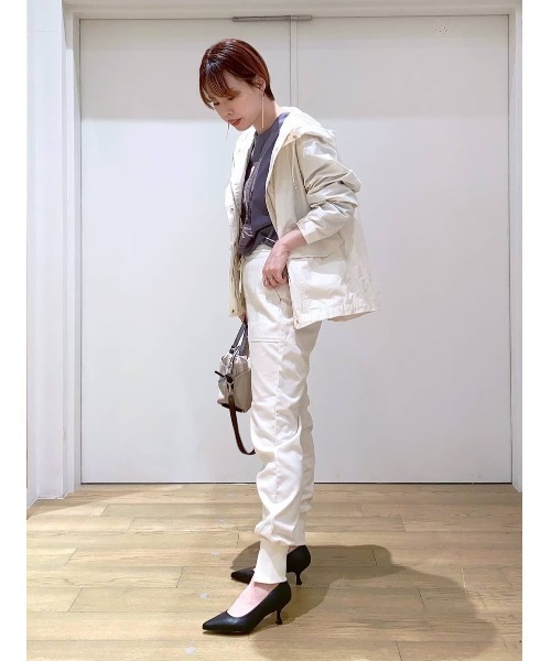 BAYFLOW（ベイフロー）の「ジョガーパンツ（その他パンツ・レディース・オフホワイト/オリーブ/ブラック/ネイビー・SMALL/MEDIUM）」の11枚目の写真