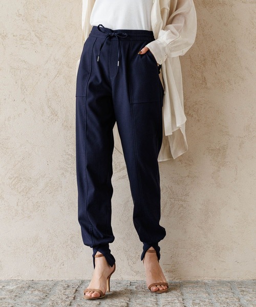 BAYFLOW（ベイフロー）の「ジョガーパンツ（その他パンツ・レディース・オフホワイト/オリーブ/ブラック/ネイビー・SMALL/MEDIUM）」の7枚目の写真