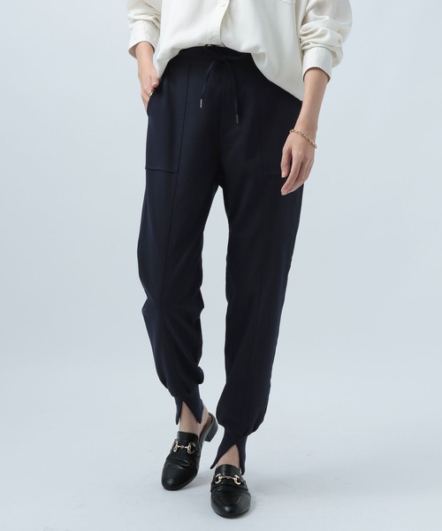 BAYFLOW（ベイフロー）の「ジョガーパンツ（その他パンツ・レディース・オフホワイト/オリーブ/ブラック/ネイビー・SMALL/MEDIUM）」の9枚目の写真