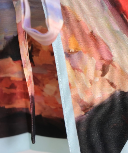 emesuelee（エメスーリー）の「名画風ヴィンテージBIG付け襟（付け襟・レディース・ブルー系1/イエロー/ブラウン/ブルー/グレー・フリー）」の18枚目の写真