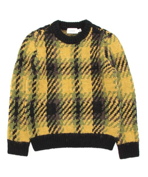 COACH（コーチ）の「プラッド セーター（ニット/セーター）」 - WEAR