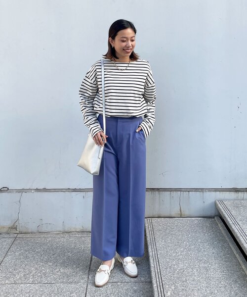 OPAQUE.CLIP（オペークドットクリップ）の「◆ヒールビットローファー【抗菌防臭加工】（その他シューズ・レディース・オフホワイト/ブラック・02/03）」の9枚目の写真