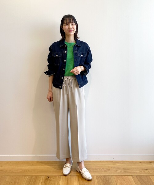 OPAQUE.CLIP（オペークドットクリップ）の「◆ヒールビットローファー【抗菌防臭加工】（その他シューズ・レディース・オフホワイト/ブラック・02/03）」の11枚目の写真