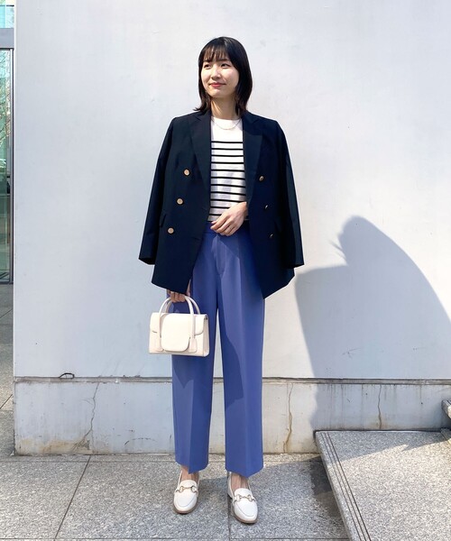 OPAQUE.CLIP（オペークドットクリップ）の「◆ヒールビットローファー【抗菌防臭加工】（その他シューズ・レディース・オフホワイト/ブラック・02/03）」の13枚目の写真