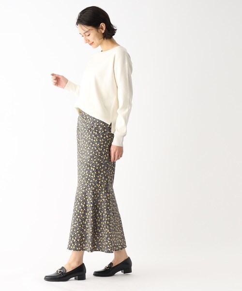 OPAQUE.CLIP（オペークドットクリップ）の「◆ヒールビットローファー【抗菌防臭加工】（その他シューズ・レディース・オフホワイト/ブラック・02/03）」の17枚目の写真