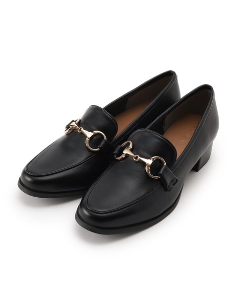 OPAQUE.CLIP（オペークドットクリップ）の「◆ヒールビットローファー【抗菌防臭加工】（その他シューズ・レディース・オフホワイト/ブラック・02/03）」の21枚目の写真