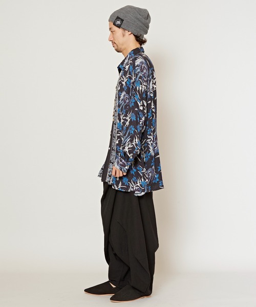 チャイハネ(チャイハネ)の「【チャイハネ】ドバティーMEN'Sシャツ(シャツ/ブラウス・メンズ・マスタード/ベージュ/ブラック・FREE)」の7枚目の写真