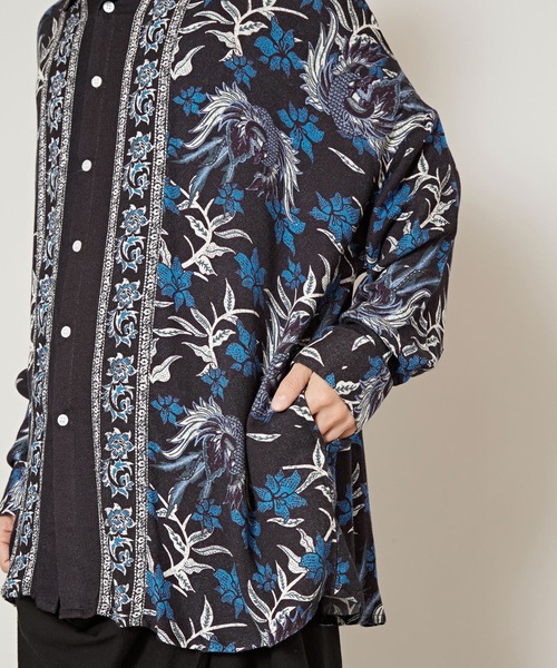 チャイハネ(チャイハネ)の「【チャイハネ】ドバティーMEN'Sシャツ(シャツ/ブラウス・メンズ・マスタード/ベージュ/ブラック・FREE)」の11枚目の写真