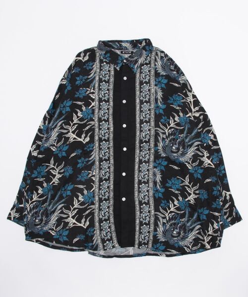 チャイハネ(チャイハネ)の「【チャイハネ】ドバティーMEN'Sシャツ(シャツ/ブラウス・メンズ・マスタード/ベージュ/ブラック・FREE)」の4枚目の写真