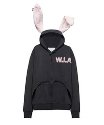 XU【W.I.A】KITTY パーカー△ホワイト△ XU【W.I.A】KITTY パーカー△ホワイト△